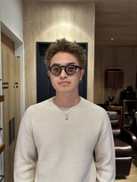 ミューズ バイ ケンジ(MUSE by KENJE) スパイキーショート/ベージュカラー/平塚美容室