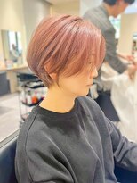 ジアン バイ ミルボン 西宮ガーデンズプラス(GIEN by milbon) ハンサムショート/ホワイトピンクグレージュ/末吉 海斗