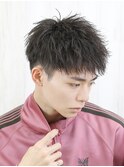 短髪ツイストパーマツイストスパイラル刈り上げショート