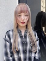 韓国風ミルクティーベージュブラウンカラーグレージュカラー