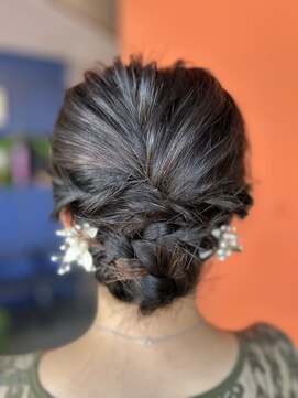 トータルヘアサロンカマダ 結婚式ヘアセット