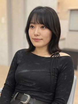 シエテ 津田沼(Siete) ミディアムヘア/暗めカラー/グランマッシュ/津田沼