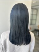 レイヤーカット/ダークブルー/20代/30代/40代/50代