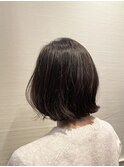 切りっぱなしボブ