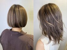 【白髪ぼかしハイライト】白髪を“隠す”から“活かす”大人のデザインカラー[白髪ぼかし/白髪染め/町田駅]