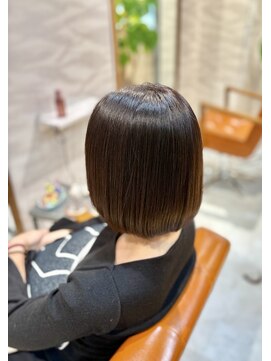 キール(Kir) 今までで1番の扱いやすい艶髪に[浦添/経塚/縮毛矯正/白髪ぼかし]