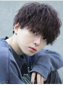 ラウンドマッシュ/ソフトツイストパーマ/ツイスパ/縦落ち