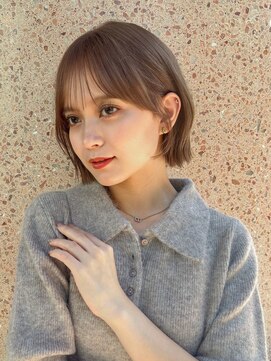 アンアミ オモテサンドウ ザ ツー(Un ami omotesando THE2) ミディアム/ミディアムボブ/ボブ/レイヤーカット/くびれヘア