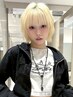 カット+ブリーチカラー+髪質改善oggi otto1step TR