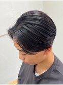 毛流れセンターパート×曲がる縮毛矯正×髪質改善【八王子】
