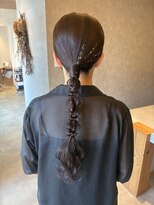 ページボーイ 高松レインボー店(PAGE BOY)&nbsp;お呼ばれヘアセット◎タイト編みおろし