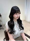ワンホンレイヤー/ミルクティーブロンド/ダークブルー/心斎橋