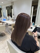 ケンジ 平塚 アネッタ(KENJE annetta)&nbsp;艶髪ストレート　髪質改善カラー　髪質改善トリートメント