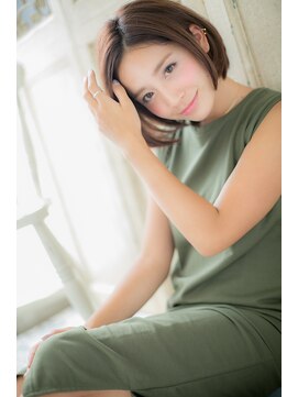 モッズ ヘア 福岡姪浜店(mod's hair) 飽きない！シンプルボブ