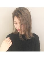 サングース(Sungoose)&nbsp;<sungooseTOKYO>毛先パーマアッシュブラウンネオウルフ