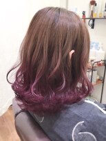 ロイヤルヘアー(ROYAL HAIR) 毛先ピンクパープル