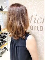 ミッシェル アフロート(michelle afloat)&nbsp;20代30代40代50代小顔ひし形柔らか動きラウンドCカーブカット