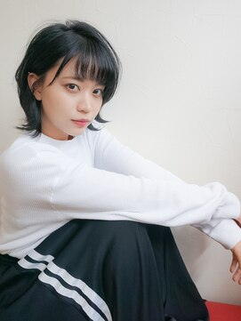 ヘアーアンドビューティーベリー(hair&beauty Very) 外はねウルフ