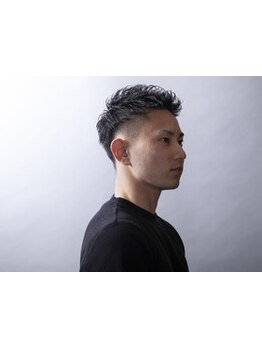 【木曜日は21:00まで営業】眉カット＆シェービング付カットでかっこよく！好感度バツグンのスタイルに★