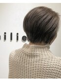 ショートヘア カラー