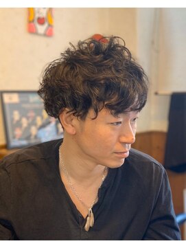 グルーミングサロン バーバーヤマシタ(GROOMING SALON BARBER YAMASHITA) パーマスタイル
