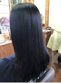 毛先まで艶めく美髪ストレート♪