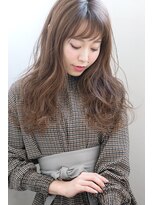 フレームプラス 御堂筋難波店(FRAME +)&nbsp;アレンジ自在のゆるふわロング