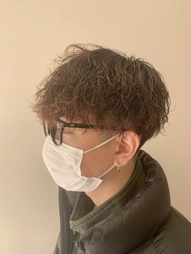 フォルテ 草薙店 波巻きパーマ マッシュ