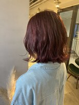 フィゼル 福島店(fizelle)&nbsp;ルビーチョコレート×ラフボブ＊いけもとみお