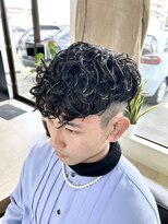 LXヘアー(LX HAIR) フェード×スペインカール