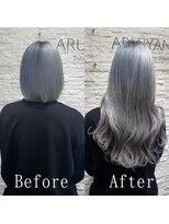 あるじゃんすー 千葉店&nbsp;ラベンダーシルバー#シールエクステ#モード#大人かわいい#千葉