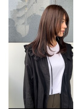 ゼストソエル(ZEST soell) 顔周りロングレイヤー