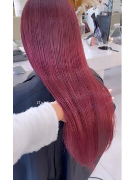 アオ 甲府本店(AO) AO hair チェリーピンク