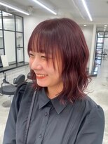 ジルスタジオ(JILL STUDIO)&nbsp;JILL STUDIO チェリーレッド/韓国ウェーブ/ミディアム