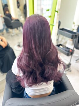 アルドーレ(Ardore) ブリーチ１回からできるラベンダーピンク♪