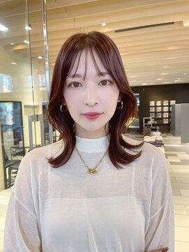 クィーンズガーデンバイケーツーギンザ(QUEEN’S GARDEN by K two GINZA) くびれヘア/チョコレートブラウン/透明感カラー