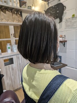 チアー ヘアリラクゼーション(cheer HAIRRELAXATION) 前下がりボブ