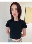 ダークチェリーカラー
