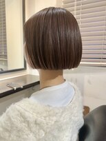 ファイブシーン アオヤマ(5SCENE AOYAMA)&nbsp;切りっぱなしボブミニボブパーマくびれボブ外ハネボブブリーチ