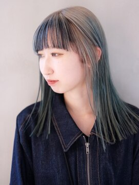 シオン(shion) 似合わせカットフェミニンロングメルティカラー_ba492001