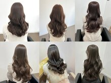 【神戸/三宮】ブリーチなしダブルカラーで透明感スタイル 綺麗めオリーブ・ベージュカラー ヨシカワ カナミ