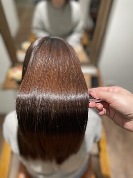 レアワンハナレ センター北美容院(lea/1 HANARE) 圧倒的艶感"美髪矯正"