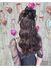 【10：00～11：30までのご予約限定】ヘアセット　￥3000
