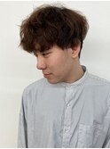 【メンズ 松戸 岩口】ゆるパーマ刈り上げマッシュショート