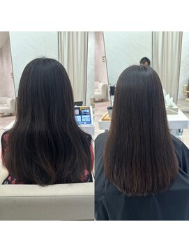 シンズ(sins) 広がる大きなうねりもsinsストレートで柔らかく美髪に