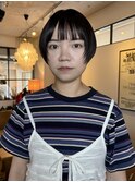 コンパクトショート　顔周りshaggy
