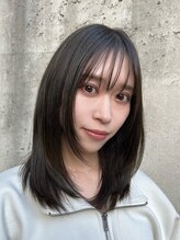 【骨格や毛流れを見極めた似合わせカット◎】第一印象が決まる顔周りからシルエットまでこだわりの技術を！