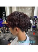 《　波打ちスパイラル　》メンズパーマ！