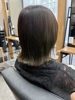 コク 千葉駅西口(COQU)&nbsp;ヘイリーボブ × オリーブベージュ【千葉優希】