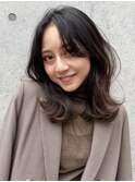 韓国風ナチュラルくびれヘア